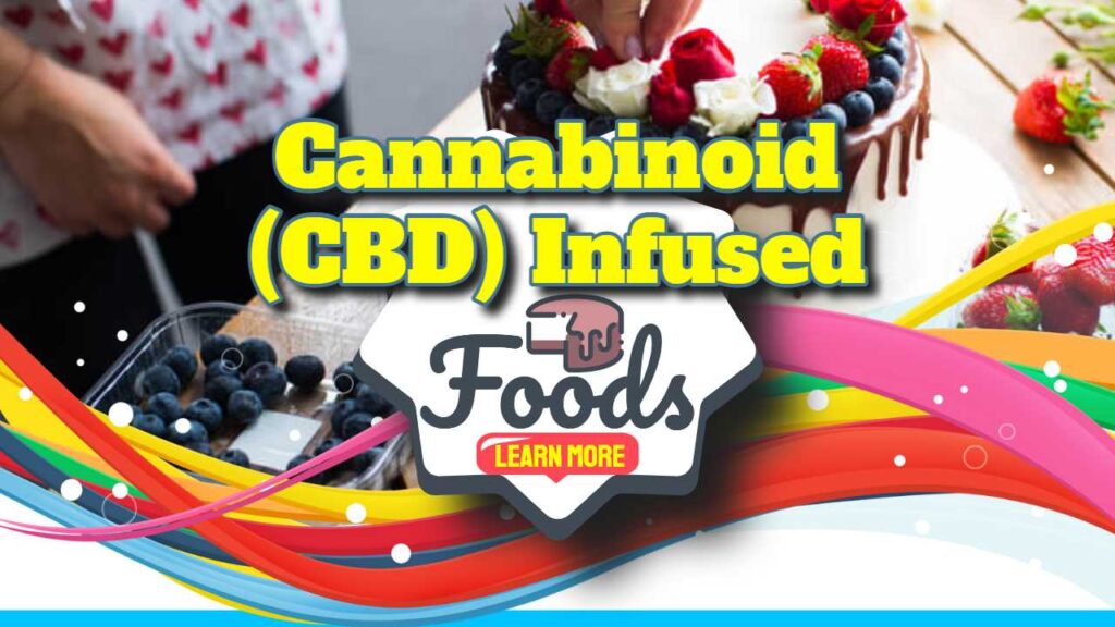 Featured image with text: "CBD Infused Foods - The debate".