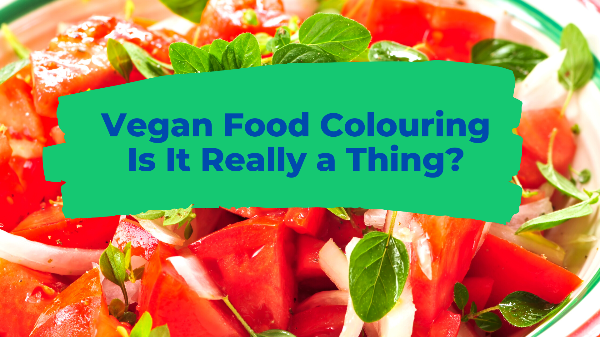 Vegan Food Colouring