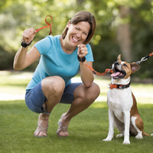 preparing for leash training