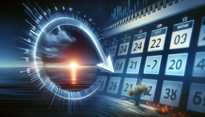 Understanding the Short-Term Effects of Debt Consolidation | DCL A credit report displaying a temporary score dip, with a calendar and a graph indicating long-term financial improvement.