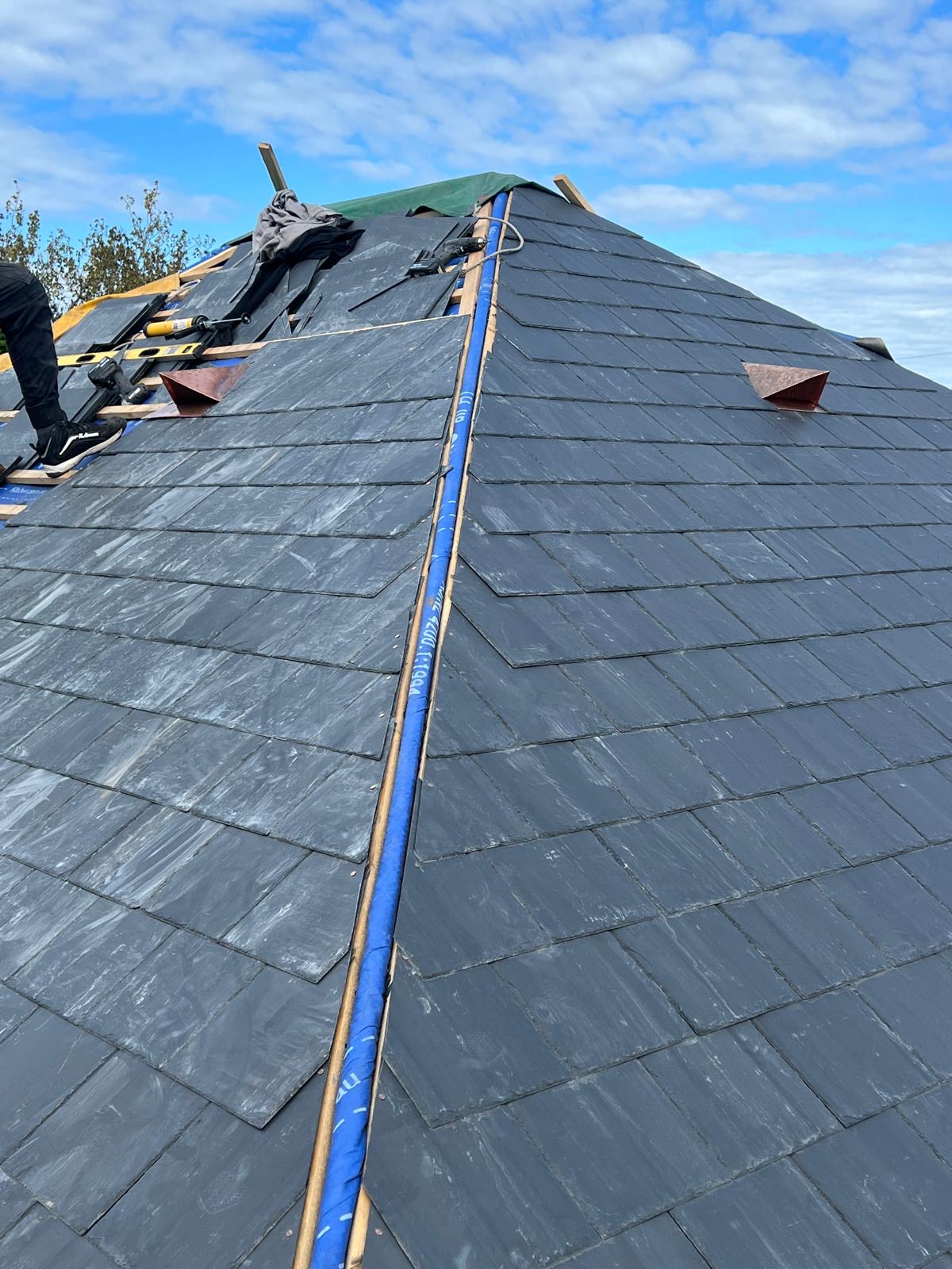 Slate Roof Restoration Process