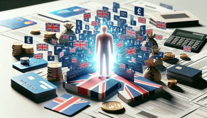 How Debt Consolidation Reduces Financial Stress: UK Guide | DCL How Debt Consolidation Reduces Financial Stress: A person consolidating various debts into a single glowing loan document, symbolizing financial relief in the UK.