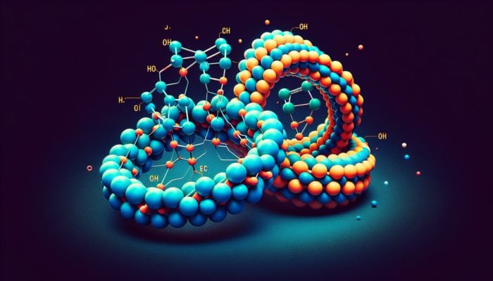 Illustration demonstrating how BCAAs, including leucine, isoleucine, and valine, contribute to muscle repair and growth.