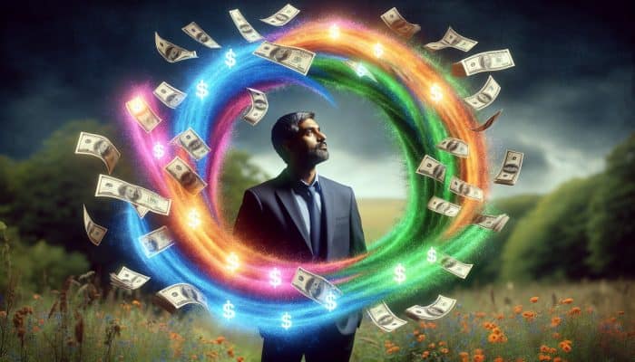 How to Consolidate Debt with a Cosigner: UK Guide | DCL How to Consolidate Debt with a Cosigner: Person in the UK consolidating colorful debt papers into one glowing loan document, symbolizing financial relief.