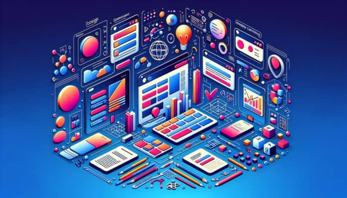 Website Design in Ivybridge for Small Business: A visually appealing website featuring a seamless layout, vibrant colors, clear typography, and engaging imagery for an optimal user experience.